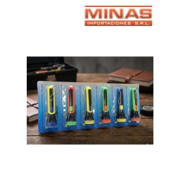 LINTERNA LED DE 16 CM X 6 UND. VARIOS COLORES, $ 45 CU.