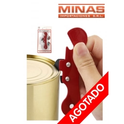 ABRELATAS Y DESTAPADOR X 10 CM.