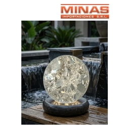 BOLA PARA FUENTE DE AGUA DE 4 CM, MEDIANA.