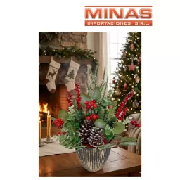ARREGLO FLORAL NAVIDE�O X 40 CM.