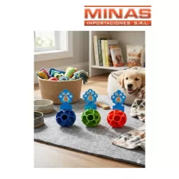 JUGUETE PELOTA DE 7 CM PARA PERRO
