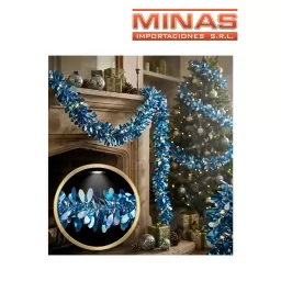 BOA SIMIL OROPEL DE 6 CM X 2 M, 6 COLORES.