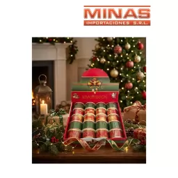 CINTA DE NAVIDAD 5CM X 2.7M 20 PCS $70 CU