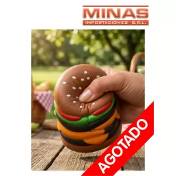 SQUISHY HAMBURGUESA 10 X 9 CM