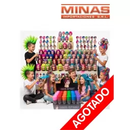 PINTURA PARA PELO 6 COLORES