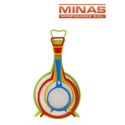 COLADORES 4 PCS