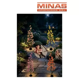 ARBOL LED DE 600 LUCES X 120 CM, CEREZO, 4 COLORES.