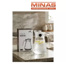JARRA DE VIDRIO EN CAJA 1.3L
