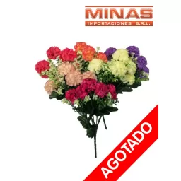FLOR ARTIF. DE 5 RAMAS X 28 CM X 2 PCS.