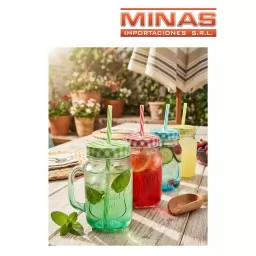 JARRA DE VIDRIO 450ML CON SORBETE