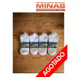 SOQUETES BLANCOS PARA HOMBRE X 12 PARES. $ 20 C/U.