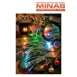 LUCES DE NAV. COLOR X 50 LED X 50 M, A PILA INTERMITENTES,
