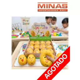SQUISHY PAPA KAWAII X 12 UND, $ 120 CU.