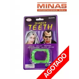 DIENTES DE DRACULA, PARA HALLOWEEN.