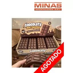 SQUISHY  TABLETA DE CHOC. DE 7 CM X 15 CM X 12 UND, $ 110 CU.