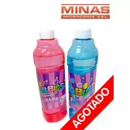 REPUESTO DE LIQUIDO PARA BURBUJERO X 1/2 LITRO.