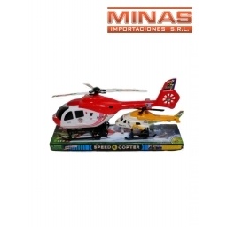 SET DE HELICOPTEROS X 2 UNDS.