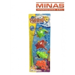 SET DE PESCA  44 X 16 CM
