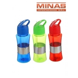 BOTELLA DE PLASTICO X 21 CM.