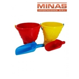 BALDE PARA PLAYA 18 X 17 CM