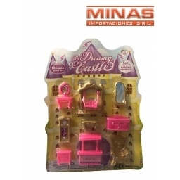 MUEBLES PARA CASA DE MUECAS 34 X 26 CM