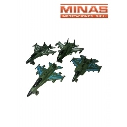SET DE AVIONES MILITAR 26 X 22 CM