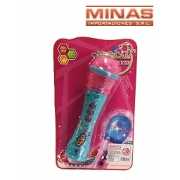 MICROFONO AMPLIFICADOR CON LUZ.