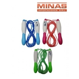 CUERDA DE SALTAR 3 COLORES 16 X 28 CM