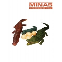 COCODRILOS CON HUEVOS 35 X 24 CM