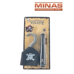 SET DE PIRATA 40 X 20 CM