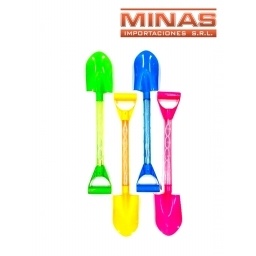 PALA CON BURBUJERO EN EL MANGO X 54 CM.