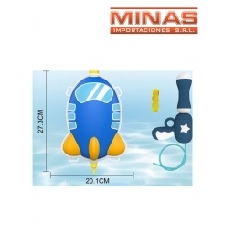 PISTOLA DE AGUA CON MOCHILA