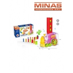 TREN DOMINO COLOCA BLOQUES