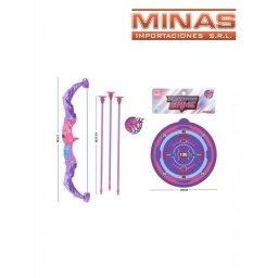 ARCO Y FLECHA CON TIRO AL BLANCO