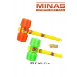 MARTILLO DE PLASTICO 40 X 18 CM