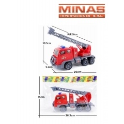 BOMBERO A FRICION 37 X 26 CM