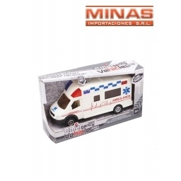 AMBULANCIA CON LUZ Y SONIDO