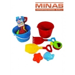 BALDE + REGADERA + PALA Y RAST. + 2 ACC