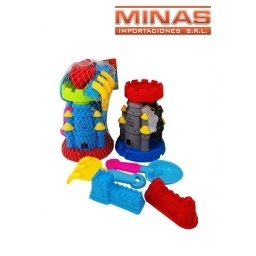 MOLINO + PALA Y RAST. + 3 ACC.,CASTILLO.