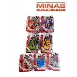 VEHICULO ROBOT X 12 CM,MAR,TIERRA Y AIRE