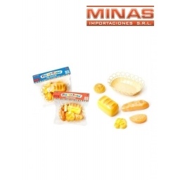 CANASTA +  5 PANES SURTIDOS.