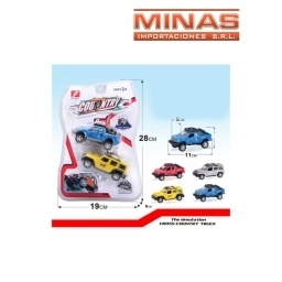 CAMIONETAS DE 11 CM X 2 UND.