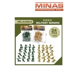 SET DE SOLDADITOS X 24 PCS.