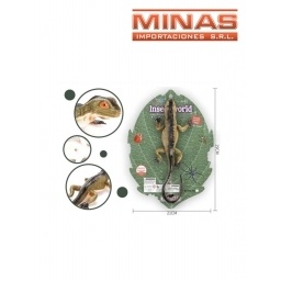 LAGARTIJA DE JARDIN ,DE GOMA X 10.