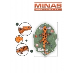 LAGARTIJA ARMADILLO, DE GOMA X 10.