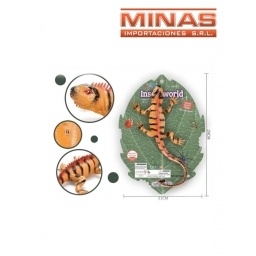 LAGARTO ESPINOSO DE GOMA X 10.