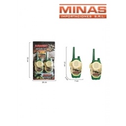 WALKIE TALKIE , DINOSAURIO.