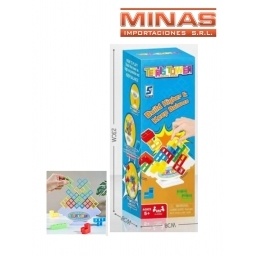 TORRE DE BLOQUES TETRIS.