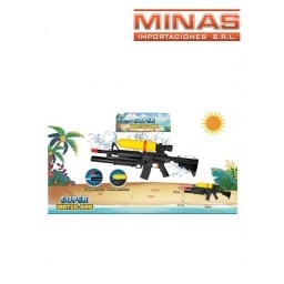 AMETRALLADORA LANZA AGUA X 80 CM.