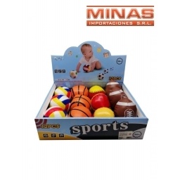 PELOTA DE BEBE 14 CM X 12 UNDS, $ 80 C/U,